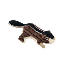 TALL TAILS Plush Chipmunk Squeaker Dog Toy